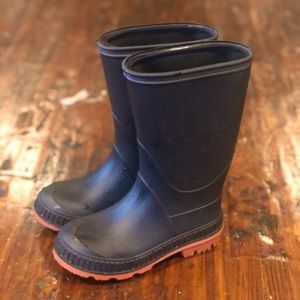 Black Rain Boots